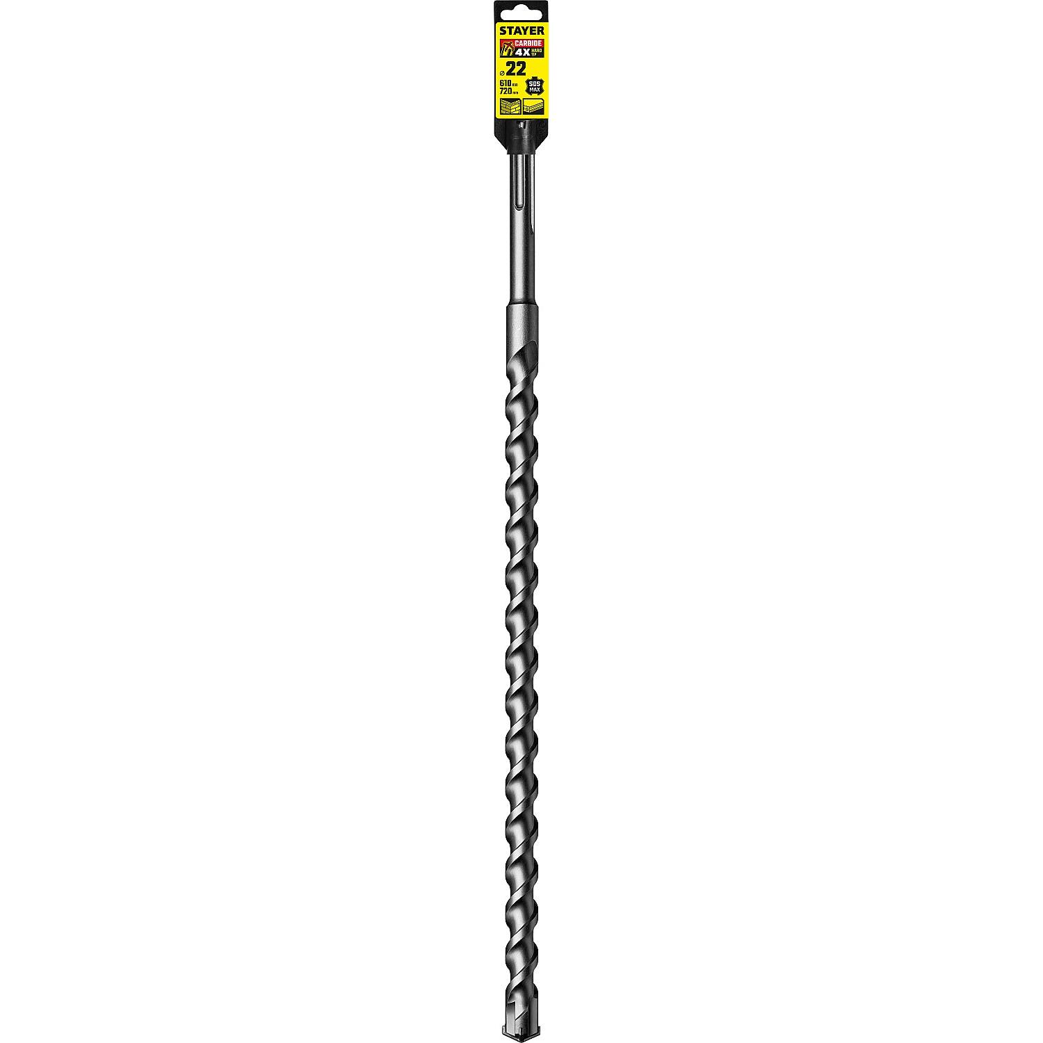 STAYER Бур SDS-max  22 x 610/720 мм {29370-610-22}