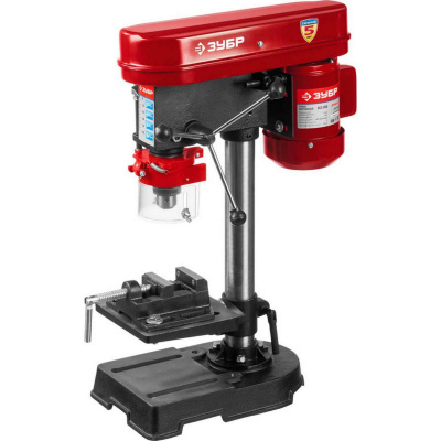 ЗУБР 350 Вт, 13 мм, вертикально-сверлильный станок, настольный {ЗСС-350}