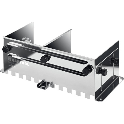 KRAFTOOL  BUNKER зуб 14*14 мм, до 600 мм, нерж. сталь, Раздвижная гребенка для плитки  {0808-14}