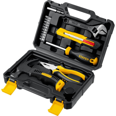STAYER Master-17 универсальный набор инструмента для дома 17 предм. {2205-H17}