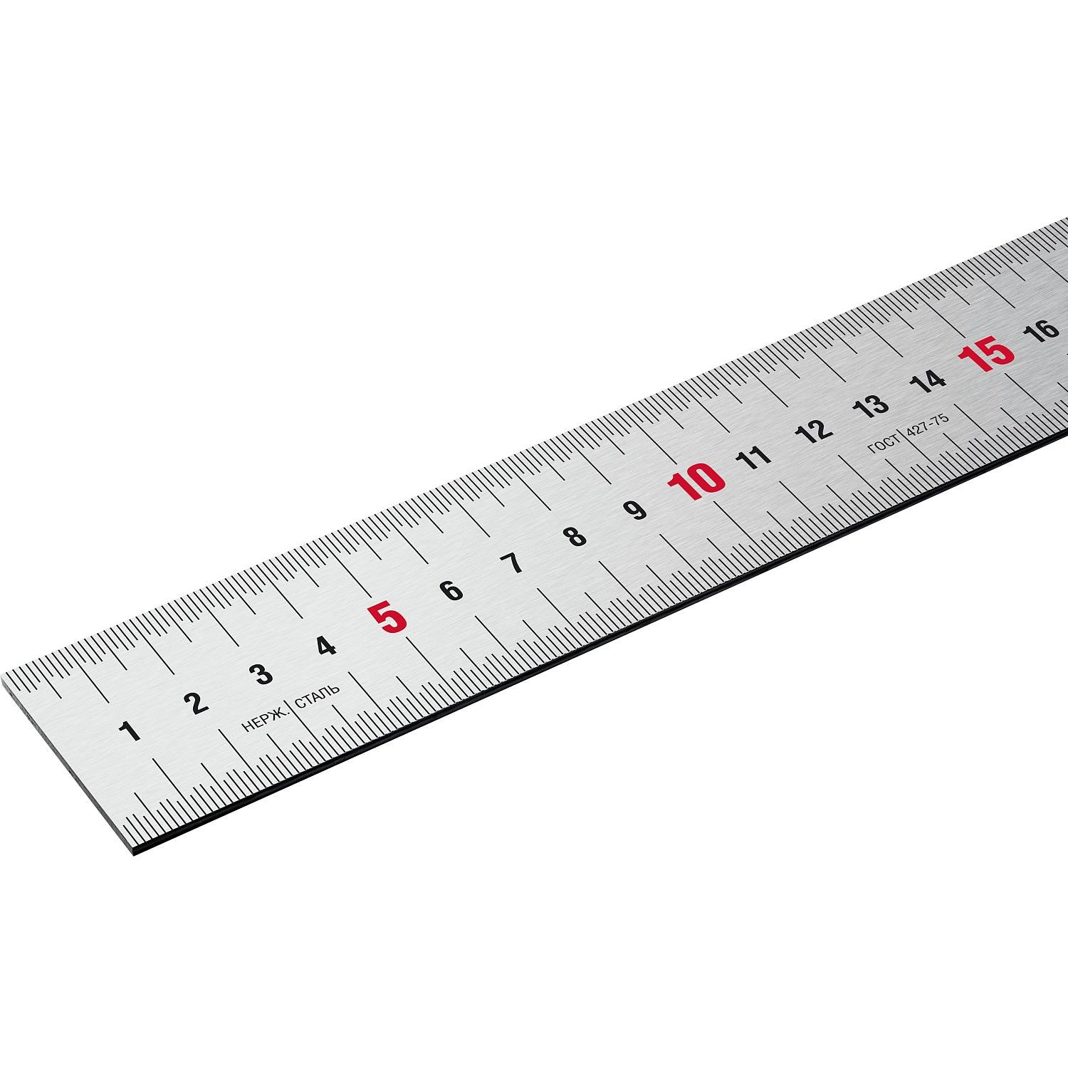 ЗУБР  Про-100, длина 1,0 м, Усиленная нержавеющая линейка  {34280-100}