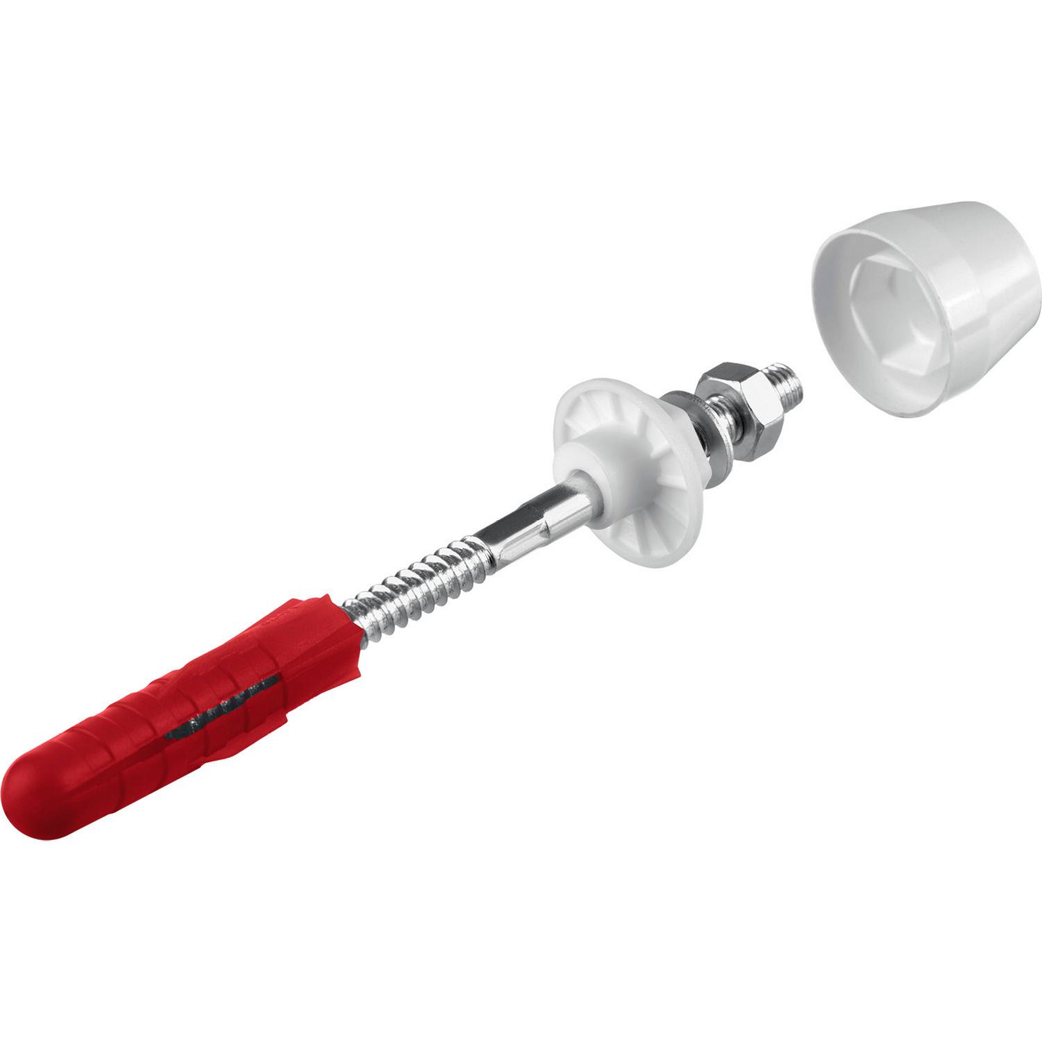 ЗУБР  14 мм, белый, набор для крепления раковин и писсуаров, Профессионал {44220_z01}