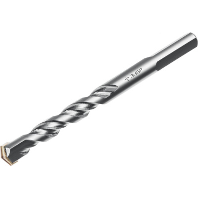 ЗУБР ПРОФЕССИОНАЛ 7 x 100 мм сверло по бетону усиленное, 3-х гранный хвостовик {2916-100-07_z01}