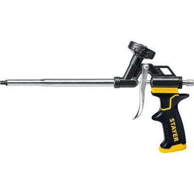STAYER HERCULES профессиональный пистолет для монтажной пены, с тефлоновым покрытием корпуса и сопла {06861_z03}