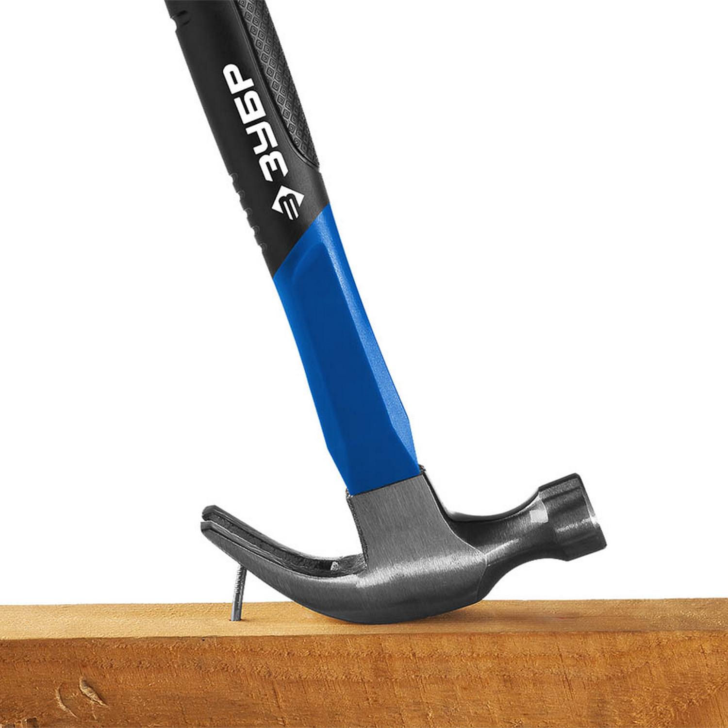 ЗУБР Профессионал 450 г молоток-гвоздодёр цельнокованый столярный {20235-450_z01}