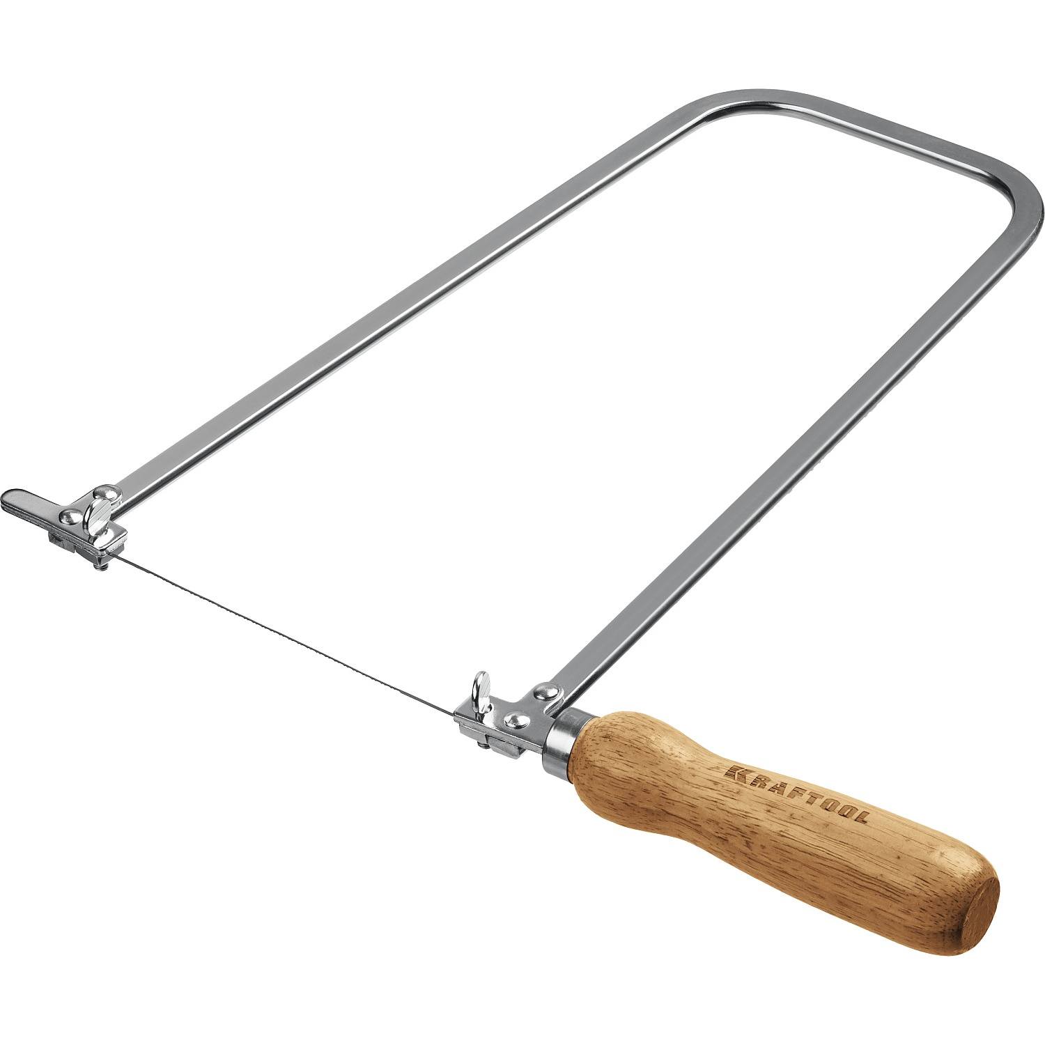 KRAFTOOL Aligator, 130x300 mm, лобзик ручной хромированный {15260}