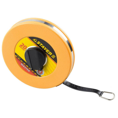 STAYER 20 м мерная лента с фиберглассовым полотном {3415-20_z01}