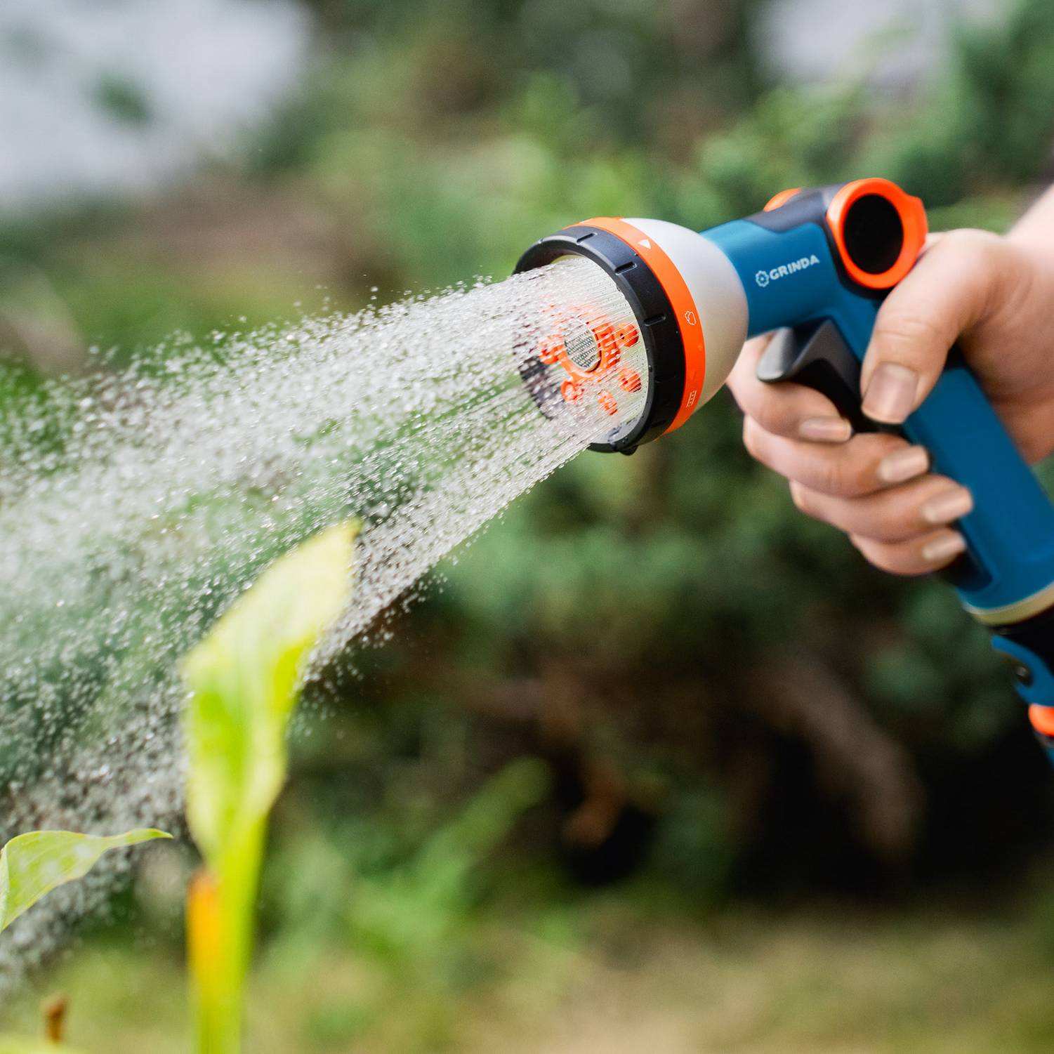 GRINDA  Х-834, пистолет поливочный X-8, коннектор 3/4, конектор 3/4 с автостопом, адаптер с внутр. резьбой 1/2 х 3/4,набор поливочный PROLine {429167}