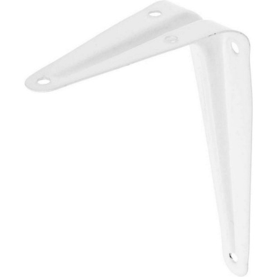 Уголок-кронштейн STAYER "MASTER", 100х75мм, белый {37400-1}