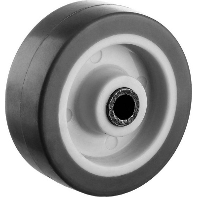 Колесо d=50 мм, г/п 40 кг, термопластич. резина/полипропилен, ЗУБР Профессионал {30946-50}