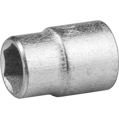 Головка торцовая НИЗ (1/2"), 40Х, шестигранная, оцинкованная, 14мм {2772-14}