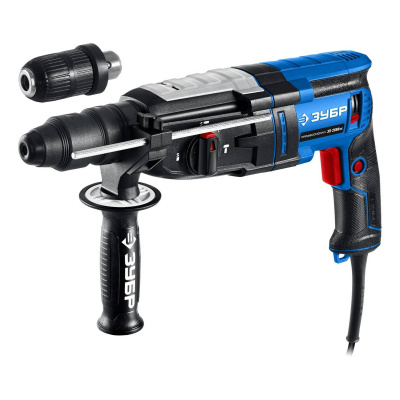 ЗУБР  28 мм, 900 Вт, перфоратор SDS Plus + БЗП, мет. корпус, Профессионал  {ЗП-2890 мс}