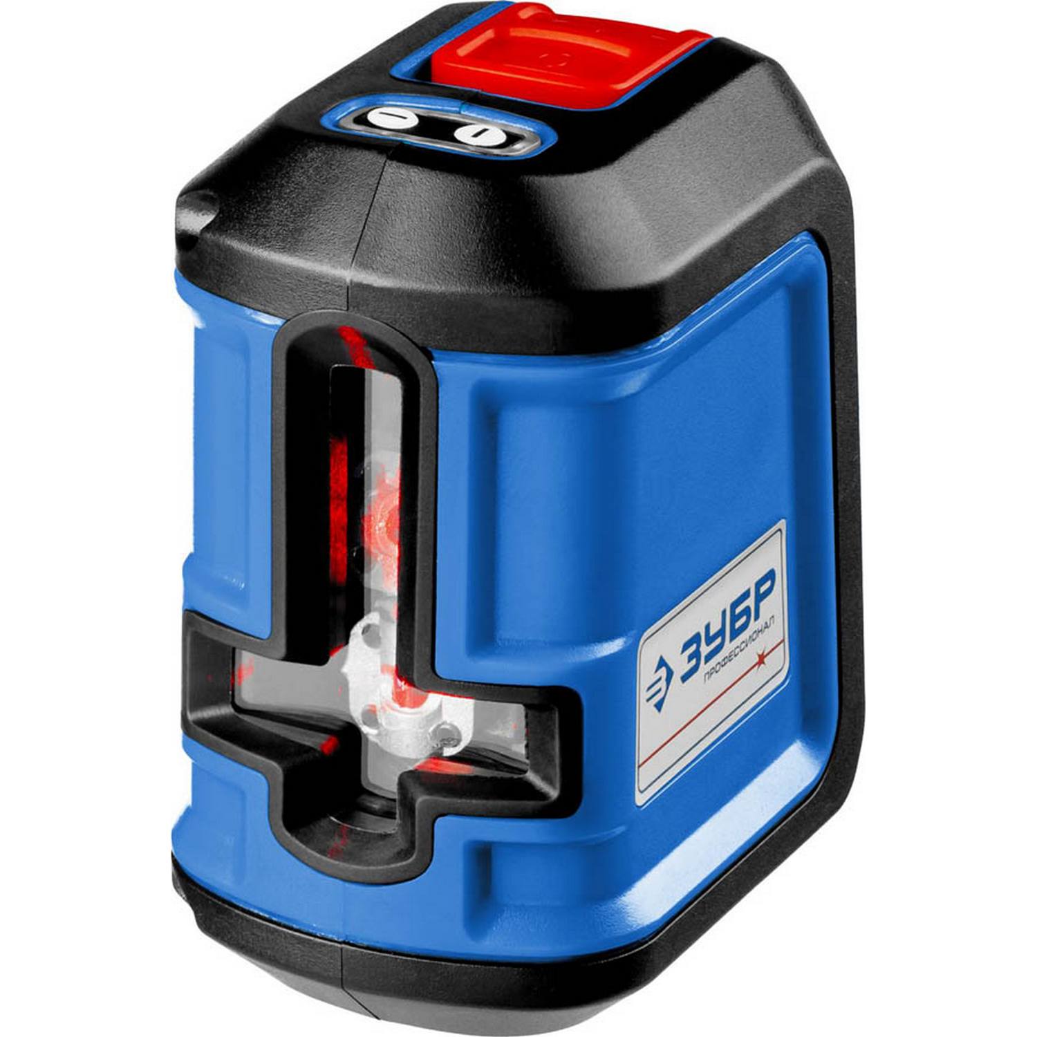 ЗУБР КРЕСТ 15 нивелир лазерный, суперкомпакт, 15м,  точн. +/- 0,3мм {34902_z01}