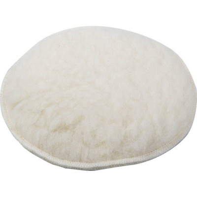 Полировальная насадка ЗУБР из натурального меха на липучке, 125мм {3596-125}