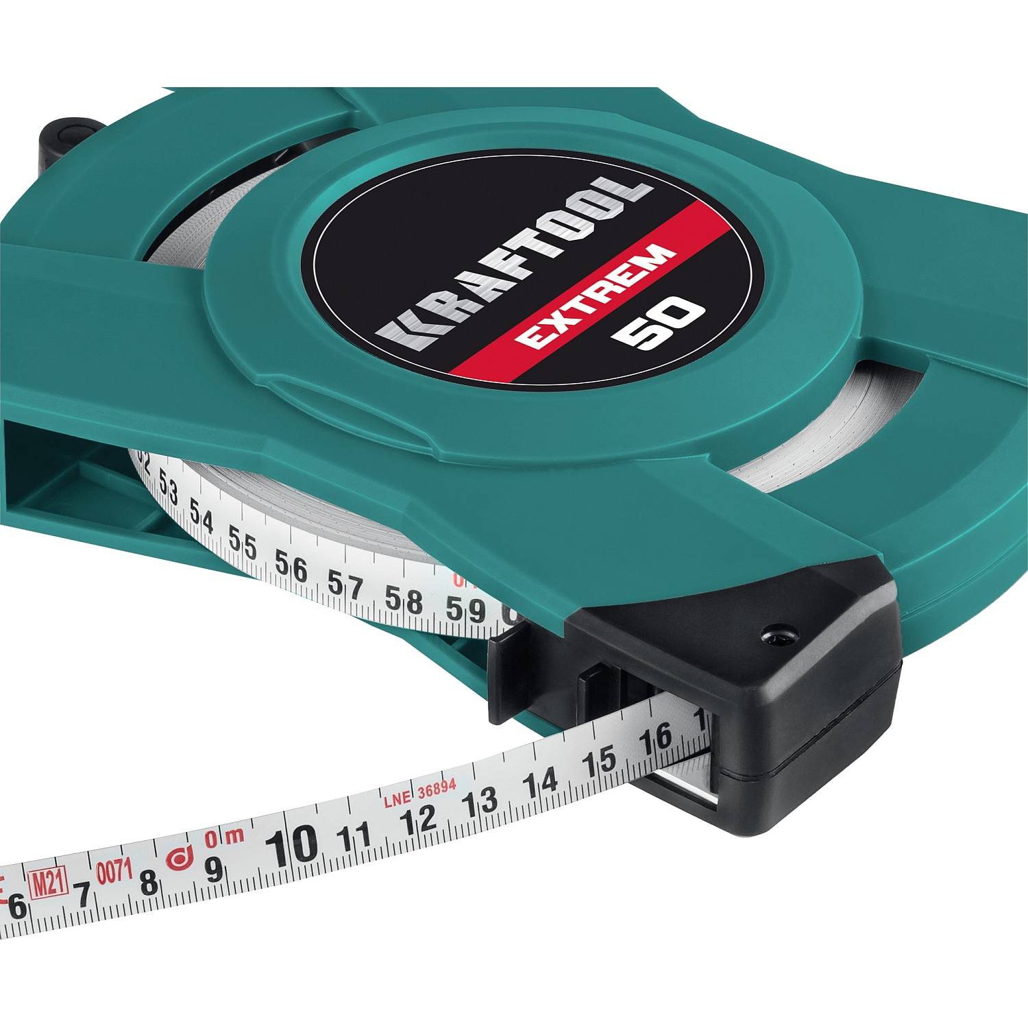 KRAFTOOL EXTREM 50 м геодезическая стальная мерная лента {34185-50}