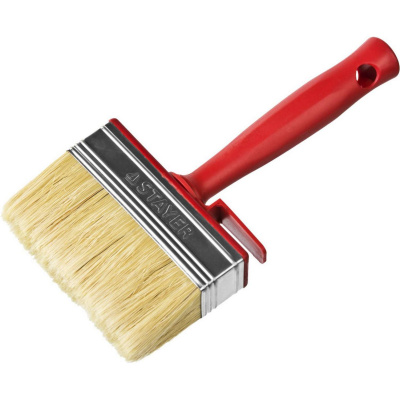 STAYER  UNIVERSAL, 3 х 10 см, светлая щетина, пластмассовый корпус, все виды ЛКМ, макловица (01824-10)