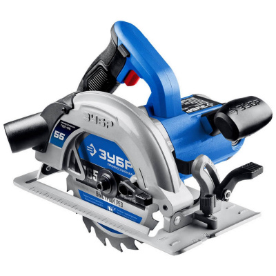 Пила дисковая, 90°-52 мм, диск 165 мм, 1300 Вт, ЗУБР Профессионал {ПДП-55}