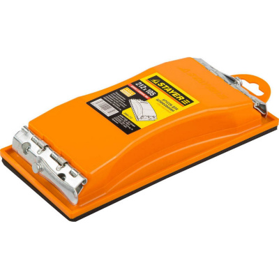 Брусок STAYER для шлифования, пластмассовый, 212х105мм {3566-212}