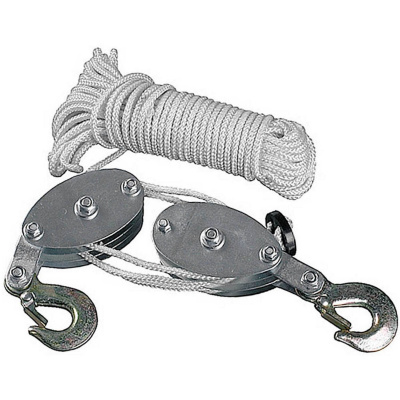 Полиспаст STAYER, подъем до 3 м, вес до 200 кг {50501}