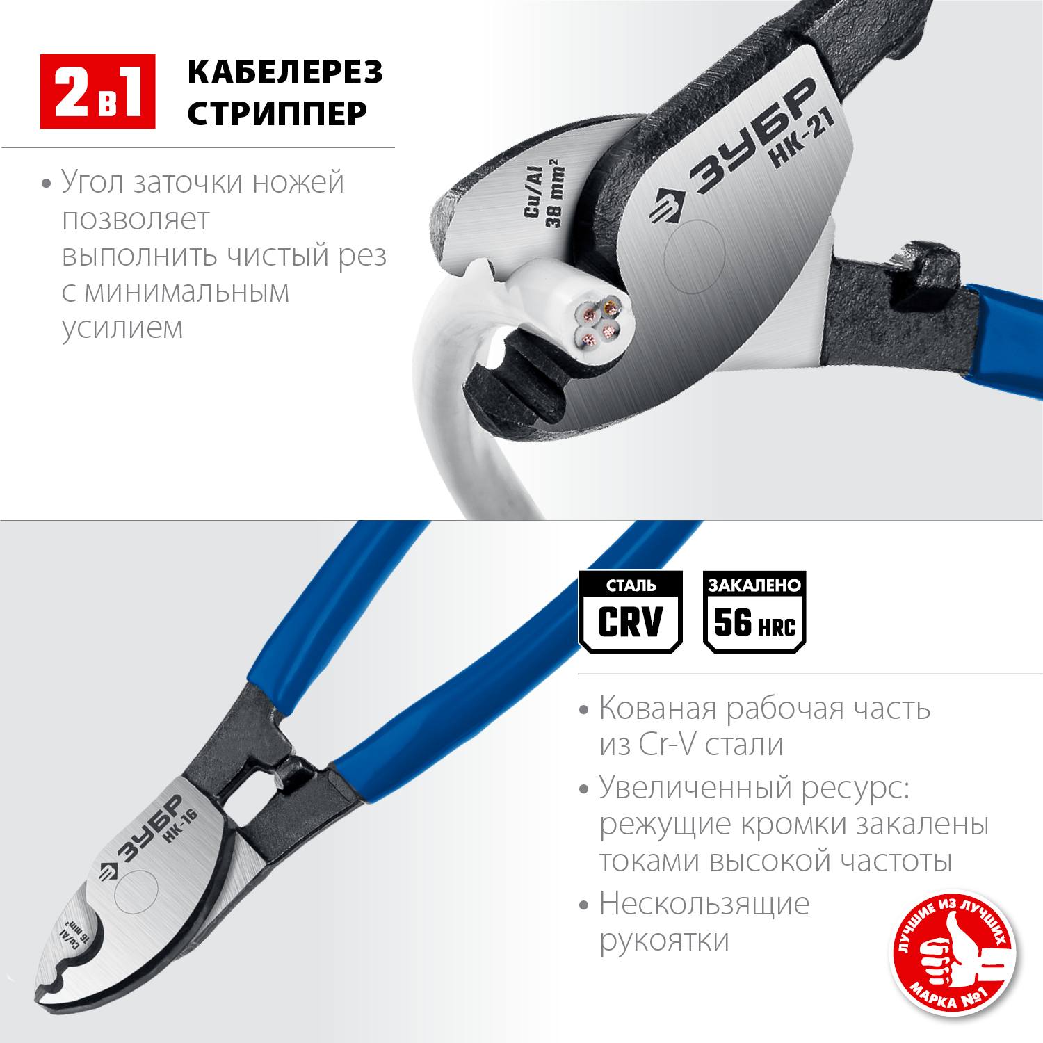 НК-21 Кабелерез, ЗУБР Профессионал {23343-20_z01}