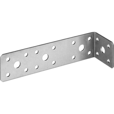 Уголок крепежный асимметричный УКА-2.0, 35х40х140 х 2мм, ЗУБР {310156-35}