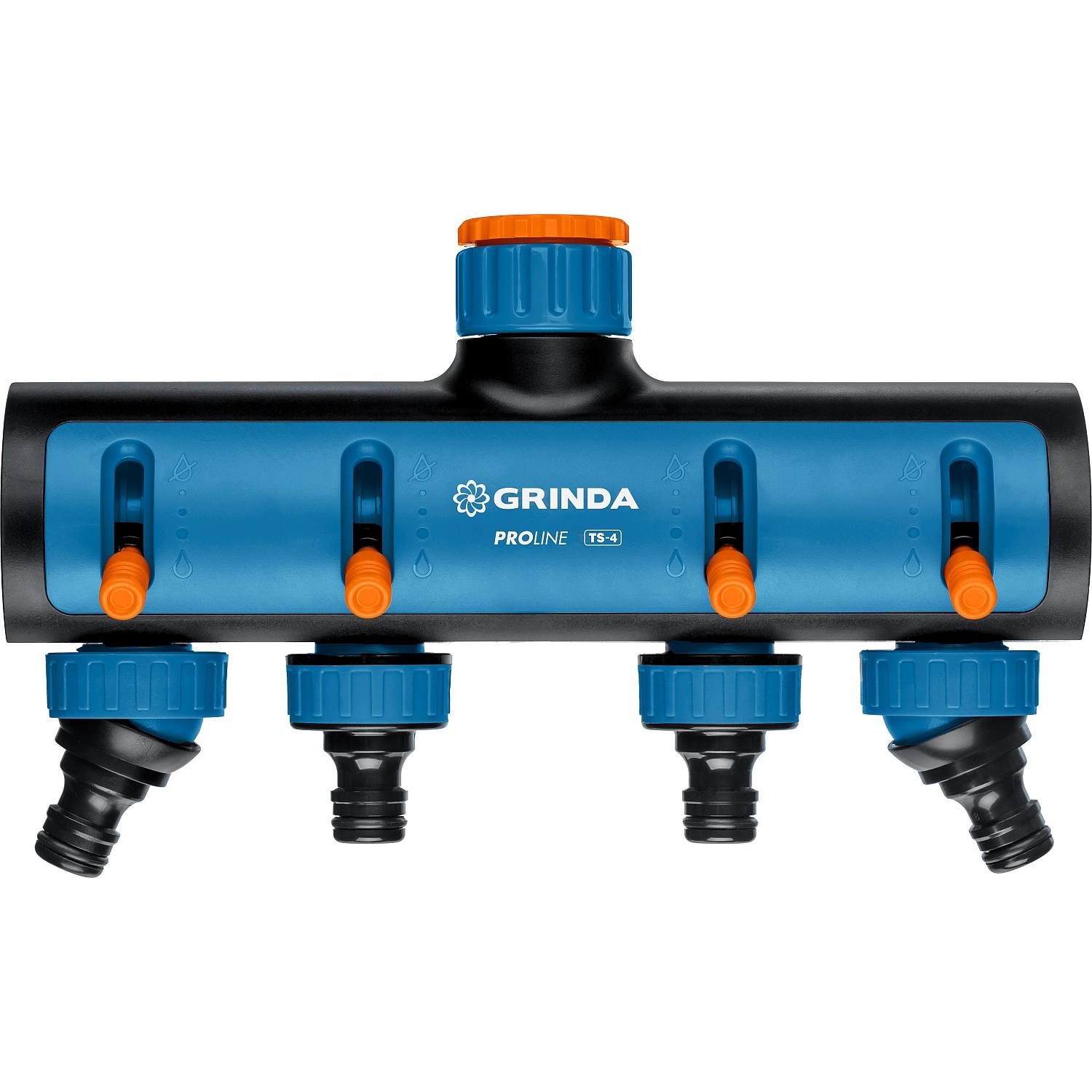 GRINDA  TS-4, 3/4" - 1", четырехканальный, с внутренней резьбой, поливочные распределители, PROLine (8-426313)
