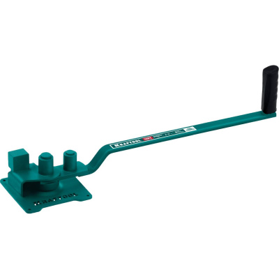 Ручной станок для гибки арматуры на подшипнике KRAFTOOL 12 PT, плавный гиб {23305}