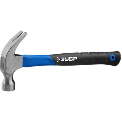ЗУБР Профессионал 560 г молоток-гвоздодёр цельнокованый столярный {20235-560_z01}