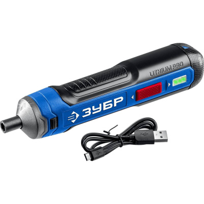 ЗУБР Профессионал  PSD-4  отвертка аккумуляторная 4 Vmax, в коробке {PSD-4}