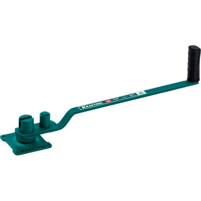 Ручной станок для гибки арматуры на подшипнике KRAFTOOL 10 E, острый гиб {23302}