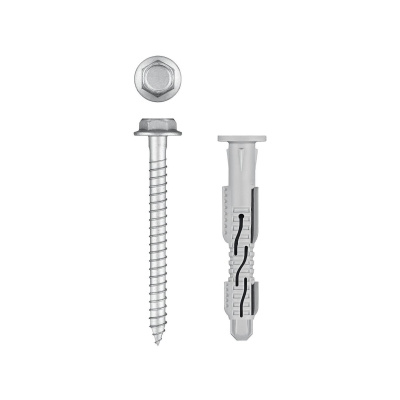 ЗУБР  ФД-Ц 10 x 80 мм, фасадный дюбель, нейлон/цинк, 50 шт  (301455-080)