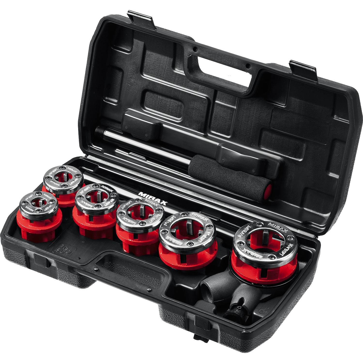 MIRAX Набор клуппов №6 с трещоткой {28240-H6}