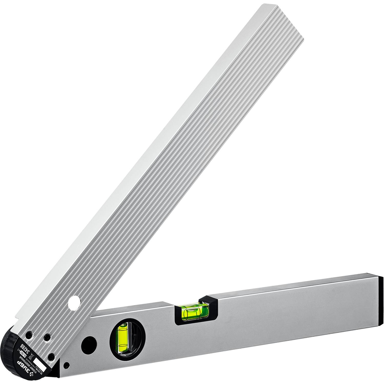 Угломер электронный 3 в 1, 400 мм, Диапазон 0-230°, Точность ±0,1°, HOLD, Подсветка, Фиксация угла, ЗУБР Профессионал