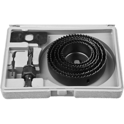 STAYER Maxcut 6шт, набор кольцевых коронок по дереву 51-102мм {29600-H8}