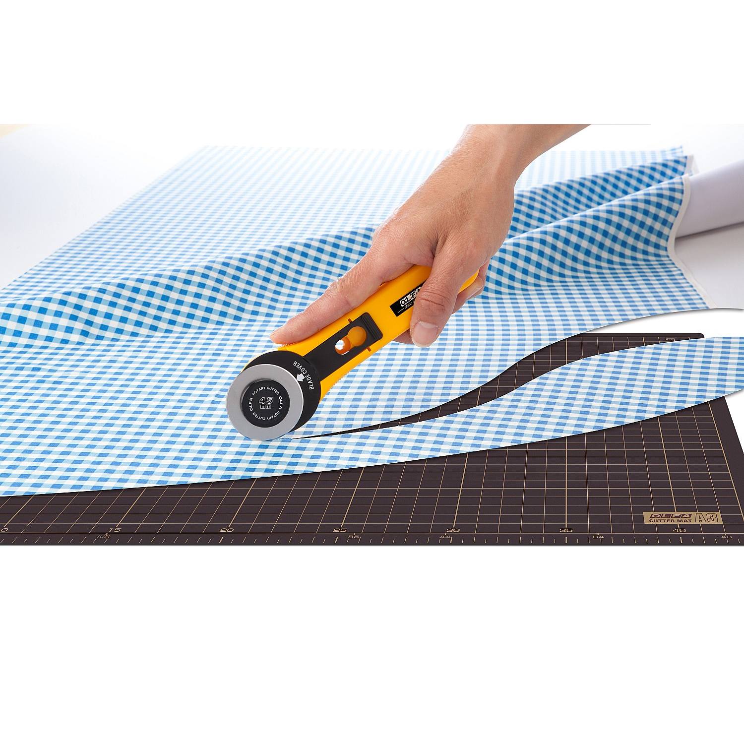 Нож OLFA с круговым лезвием, 45мм {OL-RTY-2/G}