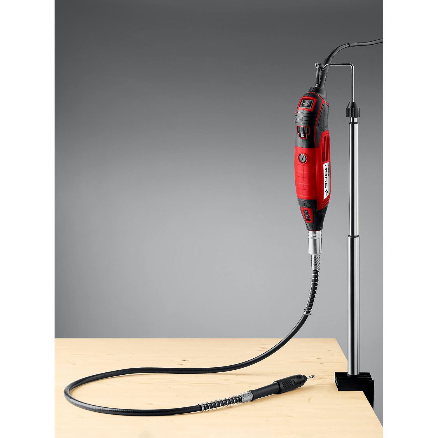 ЗУБР  245 предметов, 160 Вт, набор мини-насадок с гравером {ЗГ-160-H245}