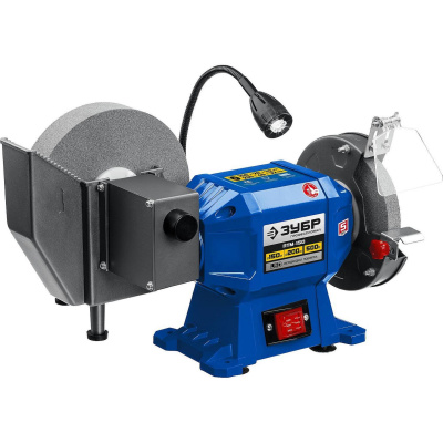 ЗУБР   d 150 мм / d 200 мм,  500 Вт, заточной станок для мокрого и суxого шлифования, Профессионал (ПТМ-150)