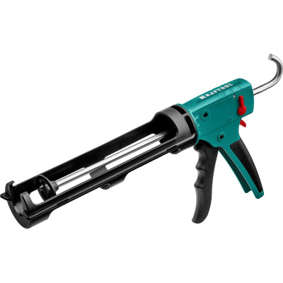 KRAFTOOL  GRAND 2-in-1 310 мл антикапельная система постоянное давление, скелетный пистолет для герметика (06674)