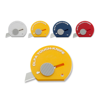 OLFA TOUCH-KNIFE компактный нож с нержавеющим лезвием  {OL-TK-4}