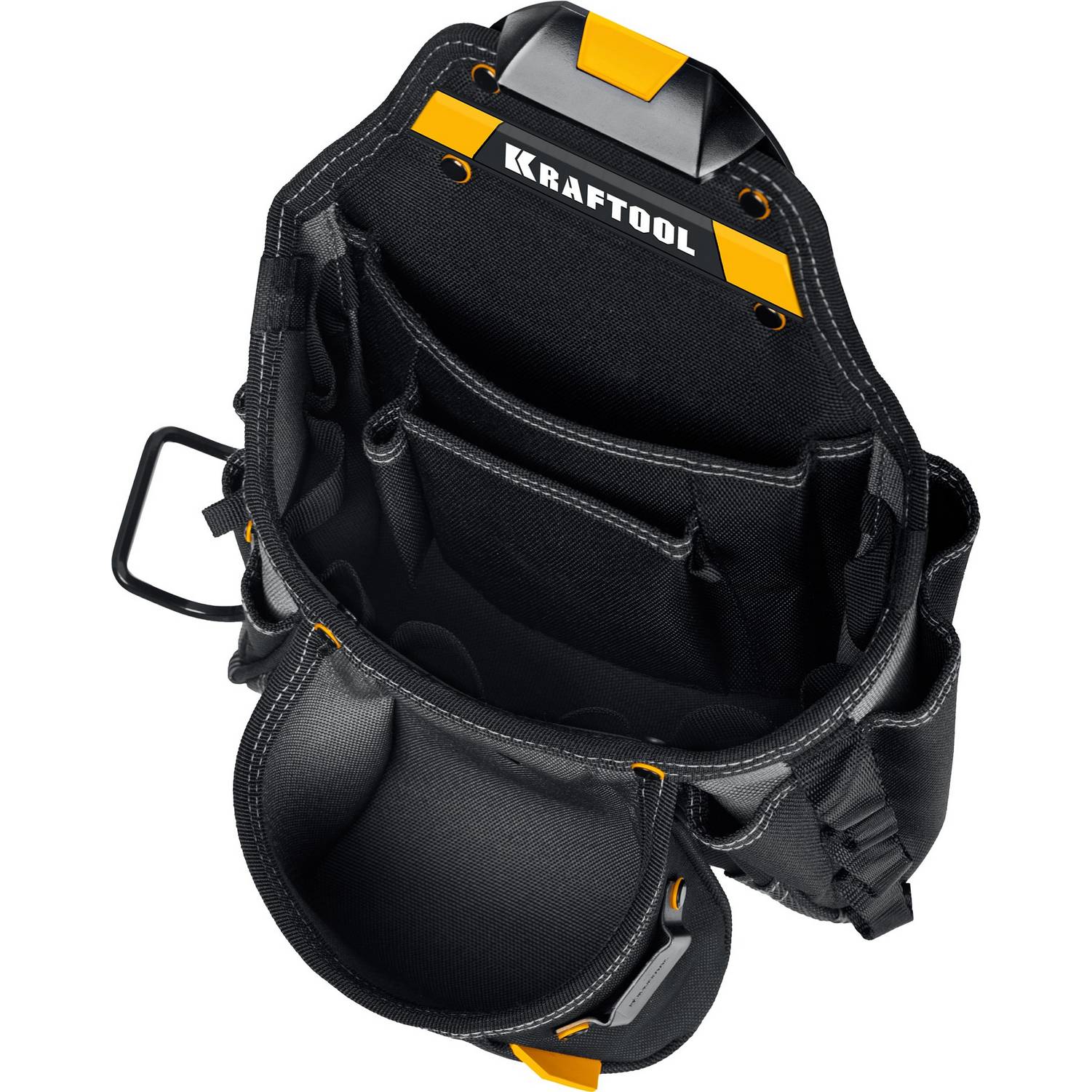 KRAFTOOL  KBS-5 в комплекте: пояс монтажника, подтяжки и 3 сумки, пояс монтажника  {38760-5}