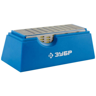 ЗУБР  150 х 50 мм, P200 / 300 / 400 / 600, на подставке, четырехсторонний алмазный брусок (33397-150-50)