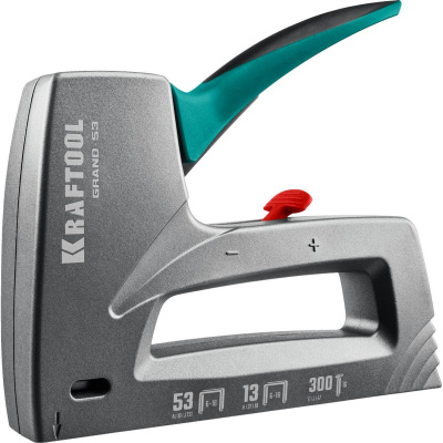 KRAFTOOL GRAND-53 степлер алюминиевый тип 53, 13, 300 {3193}