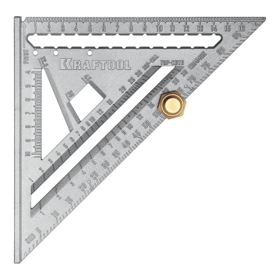KRAFTOOL  170 мм, 5-в-1, Высокоточный кровельный угольник {3441-17}