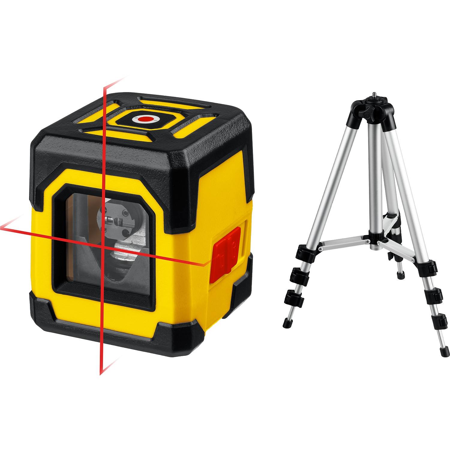 STAYER SLM-1 нивелир лазерный, 10м, точн. +/-0,5 мм/м,  штатив, сумка {34961-1}