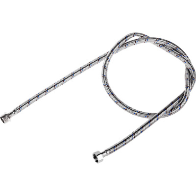 Подводка гибкая ЗУБР для воды, оплетка из нержавеющей стали, г/ш 1/2" - 1,5м {51005-G/S-150}