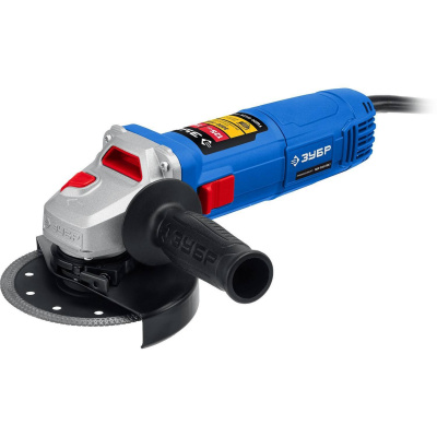 ЗУБР УШМ 125 мм, 1100 Вт, с регулировкой оборотов, компакт, серия Профессионал {УШМ-П125-1100 Э}