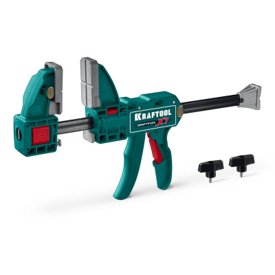 KRAFTOOL  KRAFTFLEX X7 150, 150 х 85 мм, многофункциональная быстрозажимная струбцина {32777-150}