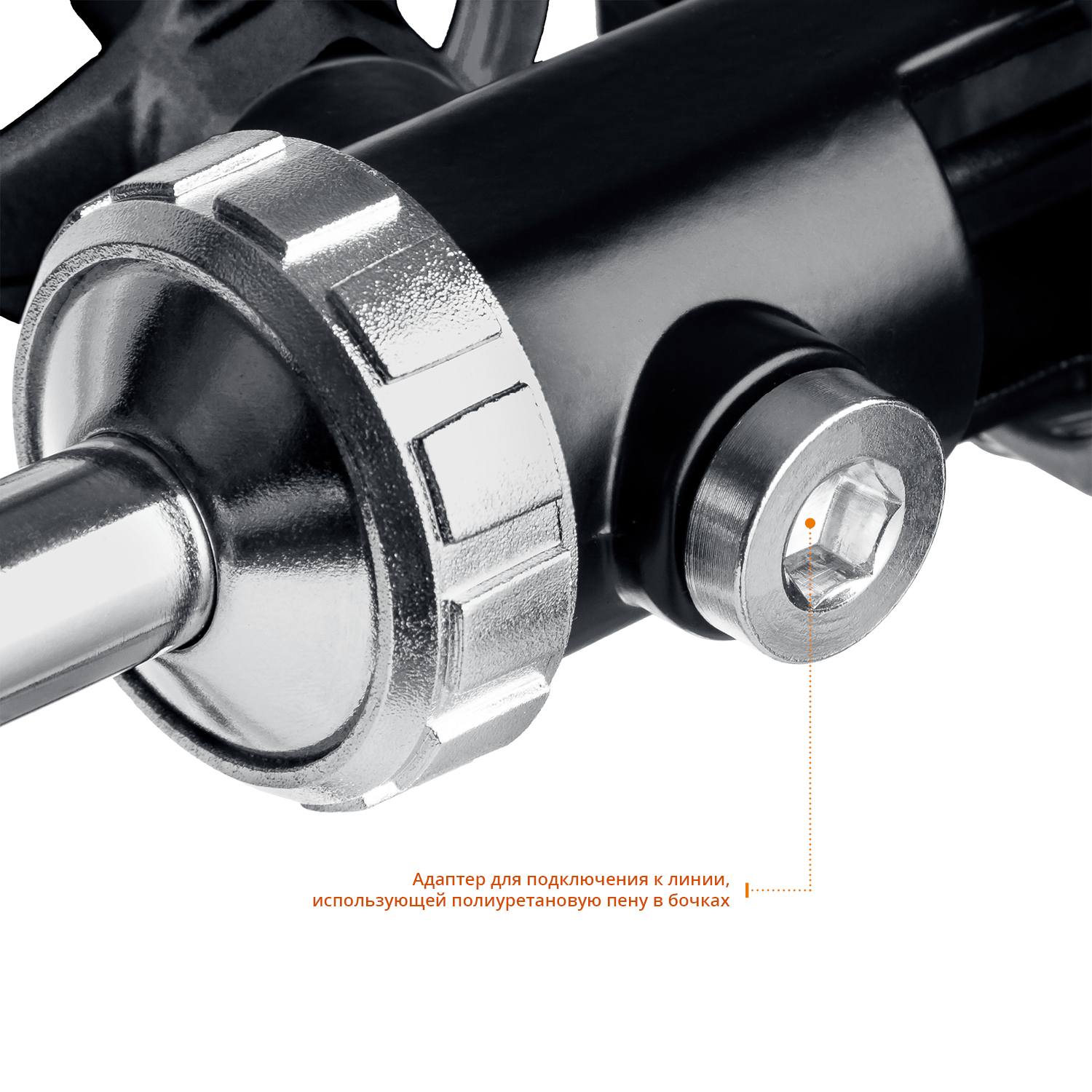 KRAFTOOL GRAND цельнометаллический профессиональный пистолет для монтажной пены {06853}