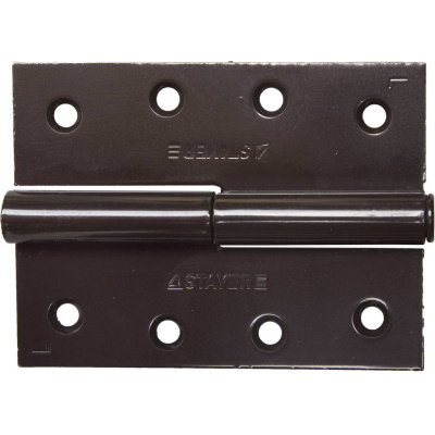 Петля дверная STAYER "MASTER" разъемная, цвет коричневый, левая, 100мм {37613-100-3L}
