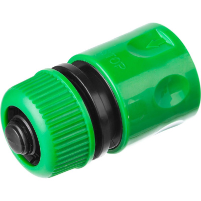 РОСТОК RС-12, 1/2", с автостопом, соединитель быстросъёмный для шланга {426361}